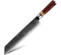 Couteau de cuisine Damas Kashiwa-Kiritsuke/Brown KP27630