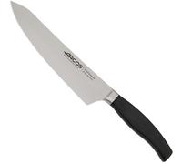 Arcos Couteau de chef forgé Série Clara - Lame inox 20 cm, manche en POM injecté noir