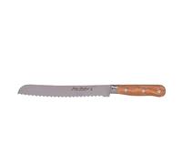 1920 Couteau a pain 20 cmPleine soie, 3 rivetsManche en bois d''olivier En coffret kraft brochable
