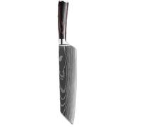 Couteau de cuisine Lame-Kiritsuke/Noir/Marron KP29419