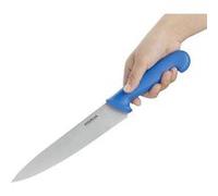 Couteau de Cuisinier Professionnel Bleu 215 mm Hygiplas