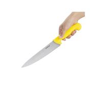 Couteau de Cuisinier Professionnel Jaune 215 mm Hygiplas