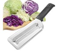 Couteau De Déchiquetage Double Couche En Acier Inoxydable | Outil Pour Trancher, Couper Et Râper Les Légumes | Peut Être Tranché, Râpé Ou Coupé En Dés, Adapté Aux Pommes De Terre, Aux Carottes, Etc.