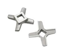 Couteau De Hachoir À Viande #8, Lame De Hachoir De Remplacement En Acier Inoxydable, Compatible for Kenwood, AT950 MG450 KM020 KMM025 KVC3000S KAX950ME
