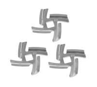 Couteau De Hachoir À Viande En Acier Inoxydable, 4 Lames À Trous Carrés, Pièces/ensemble 3 Pièces/ensemble