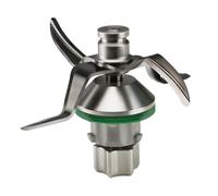 Couteau de mixage de rechange compatible avec TM5, ensemble à 4 lames en acier inoxydable avec revêtement PVD au titane, accessoire pour robot de cuisine