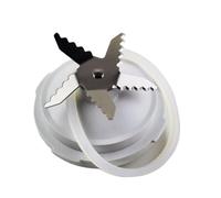 Couteau De Mixeur À Cinq Lames Compatible Avec Philips HR7625 | Acier Inoxydable Trempé, HR7620, RI7620, HR2160, Avec Joint