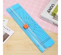 couteau de papier, Coupe-papier A4, coupe-papier, artisanat, photo, scrapbooking, bricolage, bureau, maison, papeterie, couteau(Blue)