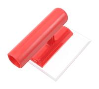 Couteau de Peintre Acrylique Rouge pour Lissage Mural et Enduit Décoratif | Poignée Confortable, Réduit la Fatigue des Mains, pour Rénovateurs Amateurs et Peintres Décoratifs, Projets DIY
