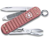 Couteau De Poche Classic Precious Alox,5 Fonctions,Outil Multifonction Avec Ciseaux,Tournevis,Porte-Clés,Y C. Boîte Cadeau,Gentle Rose.[T341]