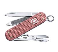 Victorinox Couteau de poche Classic SD Precious Alox 0.6221.405G 5 fonctions Gentle Rose