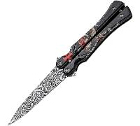 COUTEAU DE POCHE FAN JKR CHEVALIER DU TEMPLIER LAME 10,3 CM JKR0694