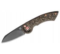 Couteau de poche Fox Knives Radius FX-550 CFB Fibre de carbone cuivre noir