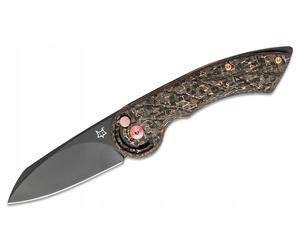 Couteau de poche Fox Knives Radius FX-550 CFB Fibre de carbone cuivre noir