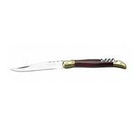 COUTEAU DE POCHE LAGUIOLE LAME 9 CM AVEC TIRE BOUCHON