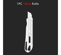 Couteau De Poche Multifonctionnel En Acier Inoxydable,Coupe-Boîte,Utilitaire Rétractable,Rapduty,6 En 1,18mm - Type 1knife