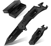 Couteau De Poche Pliant, Cadeau Pour Homme, Couteau Pliant Avec Liner Lock, Couteau Multi-Outils Pour Randonnée, Camping, Survie, Chasse, Couteau De Camping Avec Clip De Poche