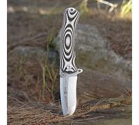 Couteau de poche pliant TS K25 G10 en acier inoxydable 7Cr17Mov | Lame 88mm Manche : Micarta | 18715