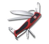 Couteau De Poche - Victorinox - Rangergrip 78 - Lame Blocable - Ouverture 1 Main - Rouge/Noir Multicolore