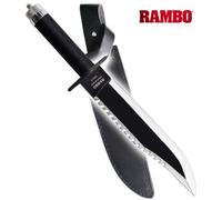 Couteau de Rambo Poignard Dague de Combat + Etui Repliksword