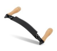 Couteau de Rasage à Dessiner, Outil de Rasage à Tirage incurvé, Outil à Main D'écorçage, Outil D'épluchage D'écorce D'arbre avec Manche en Bois pour le Travail du Bois (Type