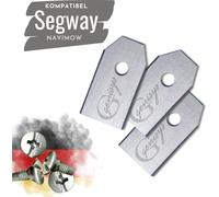 Couteau de rechange Genisys compatible avec les lames Segway NaviMow - LongLife - 1 trou incassable [testé DIN EN 50636], pièce:9