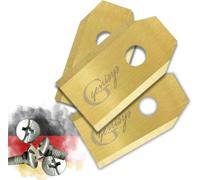 Couteau de rechange Genisys Titan compatible avec les lames Anthbot Pion Genie - LongLife - 1 trou incassable [testé DIN EN 50636], pièce:18