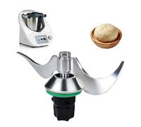 Couteau de Rechange pour Thermomix TM5 TM6, Acier Inoxydable Avec Joint D'étanchéité Pièces de Rechange pour La Lame Accessoires pour Thermomix TM6 et TM5 Nettoyage Rapide et Aucun Résidu de Pâte