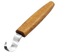 Couteau de sculpture sur cuillère Beavercraft 25 mm avec manche en chêne SK1 Oak