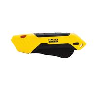 Couteau de sécurité bi-matière à gâchette et lame auto-rétractable - Fatmax - FMHT10369-0 - STANLEY FATMAX