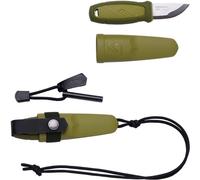 Mora Eldris Green 12633 couteau de cou avec étui de luxe et pierre à feu