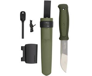Couteau de survie mora kansbol with survival kit vert