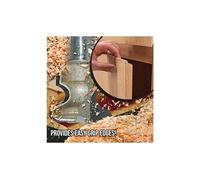 Couteau de tiroir pour couteau à rainure à bois pour rainure de doigt pour bois 1/4 * 7/8