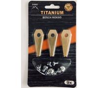 Couteau de tonte automatique Pour Bosch Tytan Cpl. 9 pces