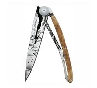 Couteau Deejo Tattoo 37g climbing/juniper wood