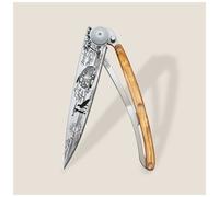 Couteau Deejo Tattoo 37g van life/bois d'olivier