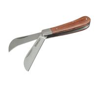 Couteau d'électricien à 2 lames STANLEY STHT0-62687 manche bois