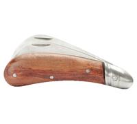 Couteau d'éléctricien avec 1 lame serpette et 1 lame droite Inox KS TOOLS - 907.2186
