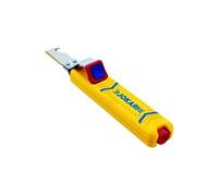 Couteau d'électricien universel et couteau intérieur de rechange, Valeurs de dénudage du Ø : 8-28 mm, Modèle avec lame crochet