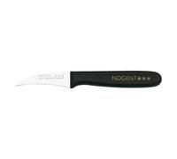 Couteau d'office 6 cm lame serpette Classic noir inox 16x cm