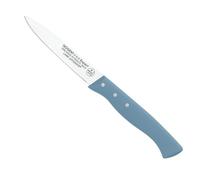 Couteau d'Office 9 cm Affidenté® Bleu Céleste - Sans Aiguisage - 02183K