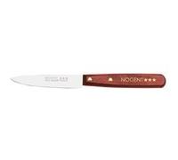 Couteau d'office manche en bois foncé - Nogent - Marron - Inox Marron G
