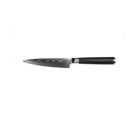 Couteau d'office noir damas 24cm avec étui - "Core" Laguiole Cuisson