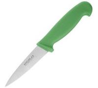 Couteau d'Office Vert Professionnel 90 mm Hygiplas