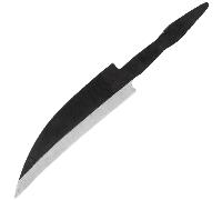 Couteau d'ouverture ROSELLI, bord arrondi, carbone R160B