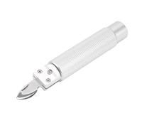 Couteau D'ouvre-montre, Ouvre-boîte avec Couteau D'établi D'horloger à Lame Unique, Outil de Réparation de Dissolvant de Couverture Arrière de Montre, Manche en Métal en Acier Inoxydable Portable