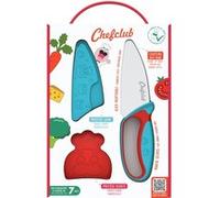 Couteau du chef Bleu et rouge Chefclub Multicolore G