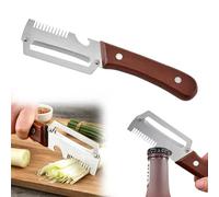 Couteau Elite Legume, 3-En-1 Eplucheur LéGumes Multifonction, éConome à Julienne Pour Cuisine, Camping Et Usage Domestique (1)
