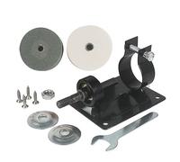 Couteau en céramique meulage roue abrasive couteau meuleuse Jade Mini électrique bricolage Machine à polir support protecteur couverture support de roue(Group 5)