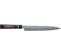 Couteau En Damast Suncraft Senzo BLACK Sashimi 21Cm Lame - 67 Couches - Japon